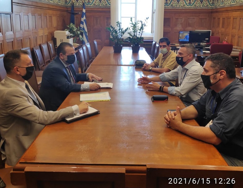 Π.Ο.Ε.Σ. - Συνάντηση με τον βουλευτή Ηρακλείου του ΚΙΝΑΛ Βασίλη Κεγκέρογλου